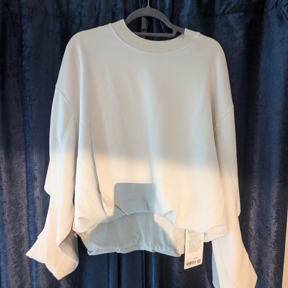 lululemon voluminous sweatshirt- bone - Picture 2 of 3